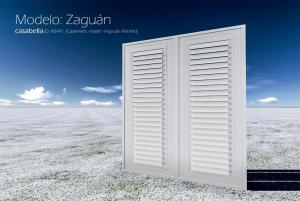 Modelo Zaguan - Casement Insert Aluminio